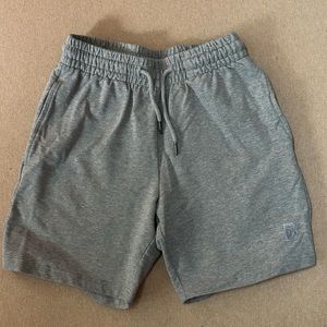 Bearbottom Stretch Sweat Shorts Solid Black 7”